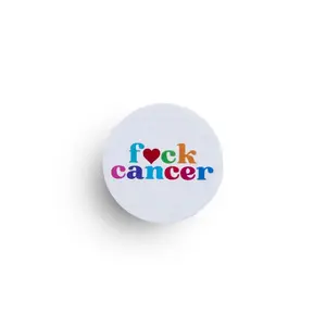 Empowering 'F*ck Cancer' Pop Socket – Anti-Cancer Phone Grip for Survivors & Supporters