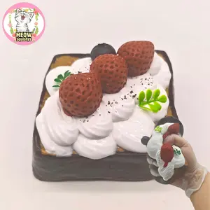 Maillard Toast Food-Grade Silicone handmade squeeze toy