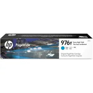 Original HP 976Y Extra High Yield Cyan Toner Cartridge, L0R05A
