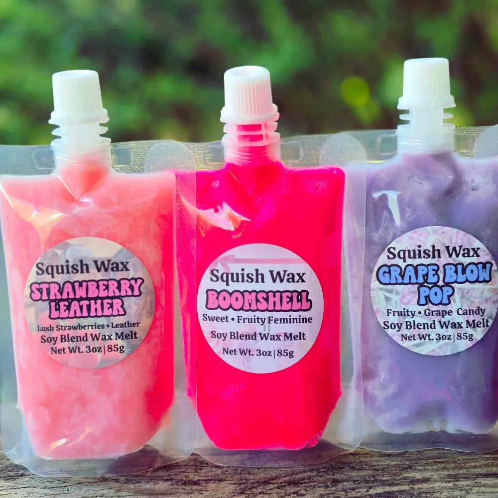 Squeezable Soy Wax Melt Pouch Squeezable Soy Wax Melt Pouch