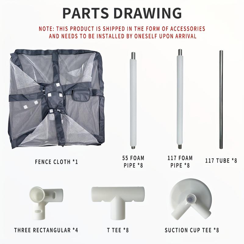 Baby Playpen Fence Guard Rail, Game Small Tent,Sturdy Breathable Indoor Outdoor Playpen，Sturdy Indoor-Outdoor Baby Playpen，Extra Large Ocean Playpen with Mat Integrated Crawling, Learning To Walk Fence, Indoor Household Climbing Mat,dealsforyoudays