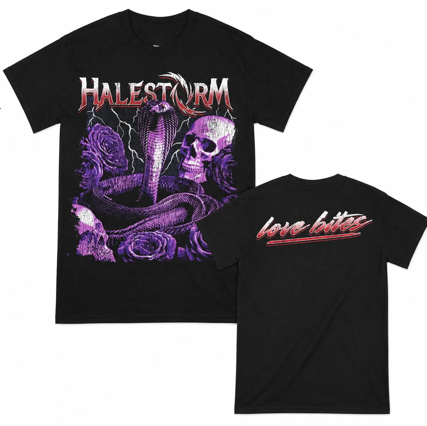 Halestorm 2026 Tour Everest Lzzy Hale Hard Rock Graphic Shirt HY6868