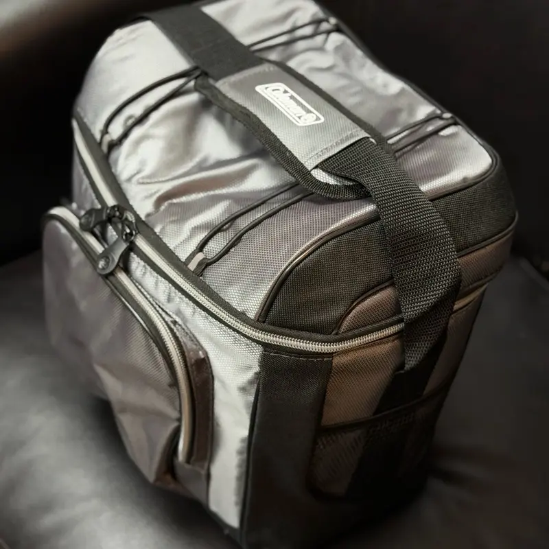 Coleman Premium Insulated Cooler Bag with Thick Thermal Lining for Hours of Ice Cold Drinks Spacious Interior & Durable Material Ideal for Events Road Trips Work Gym or Deliveries