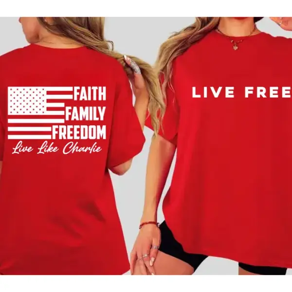 Ck Red Freedom Shirt 2-Sided, We Wear Red Oct 14th American Hero Tee, HPBD CK Shirt, A True Patriot prove me wrong Tee