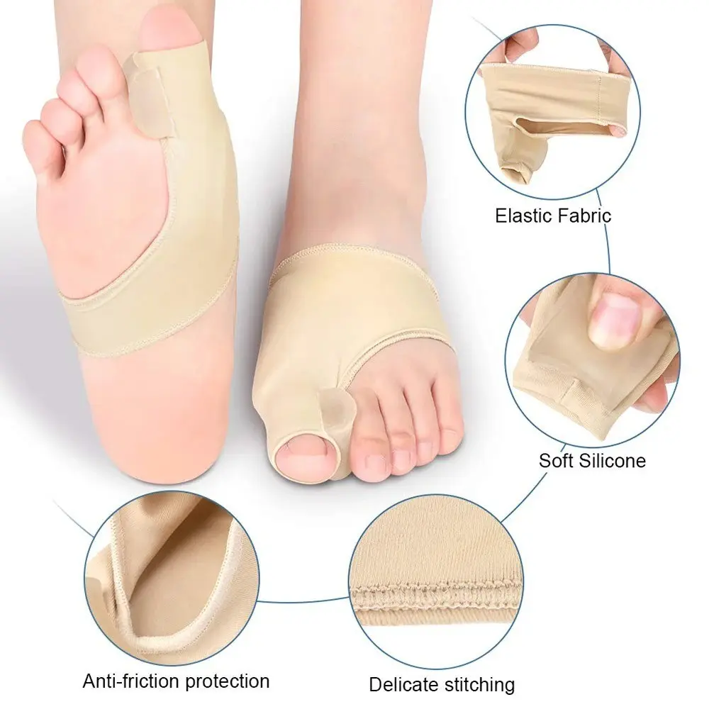 Silicone Toe Protectors 1 Pair, Soft Comfortable Toe Caps, Toe Sleeves, Anti-Friction Pain Relief, Support, Durability, Flexibility, Essential for Walking and Sports, Healthcare Tool