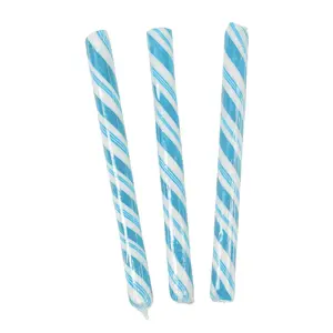Light Blue Hard Candy Sticks - 80 Pc.