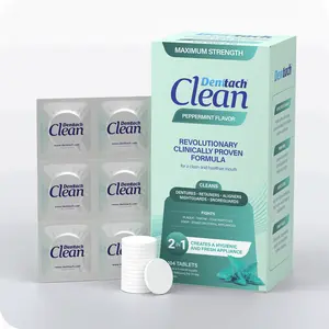 Denttach Clean a Gentle and thorough Denture and Retainer Cleanser Denttach Clean a Gentle and thorough Denture and Retainer Cleanser