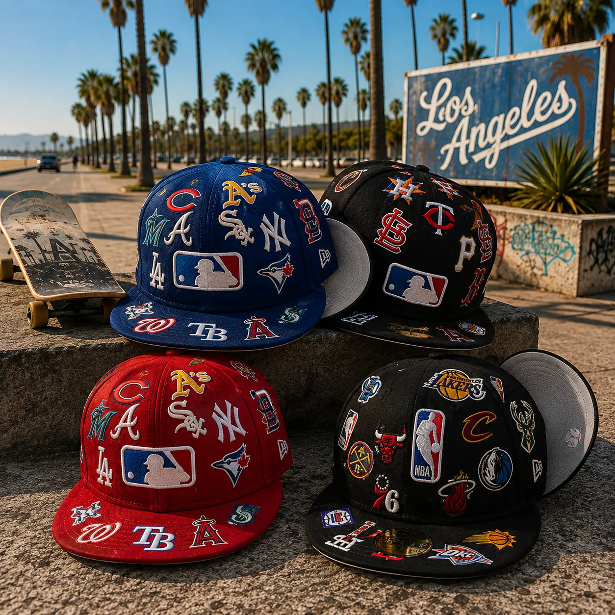 NEW ERA 59FIFTY MLB Baseball Hat National Teams Fitted Snapback Los Angeles Dodgers New York Yankees Boston Red Sox Hats Cap Caps Hat