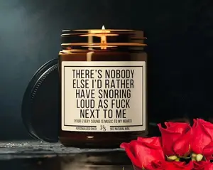 [New Valentine's Decor - Sale Up To 37%] Valentine’s Day Gift For Him Funny Candle, Husband Boyfriend Anniversary Gift, Romantic Soy Candle, Cute Couples Home Decor