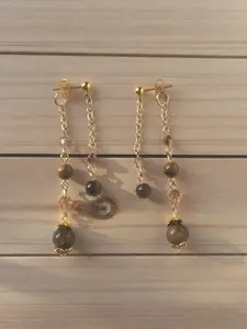 Princess Tigerseye earrings