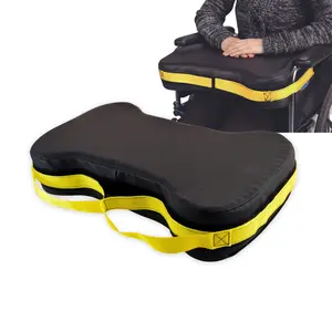 Secure Easy Release Wheelchair Lap Cushion - Comfort Support Lap Buddy Geri Tray for Seniors - Patient Safety Positioning Prevent Sliding or Falling Forward - Elderly Fall Prevention Personal Safety Corporation