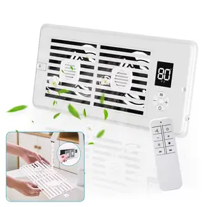 Register Booster Fan 4" x 10", Deals For You Days Summer Deal, AC Vent Booster Fan for Better Cooling, 10-Speed Vent Booster Fan with Thermostat & Remote Control, Ultra Quiet Floor Register Fan, Improves Heating & Cooling Airflow