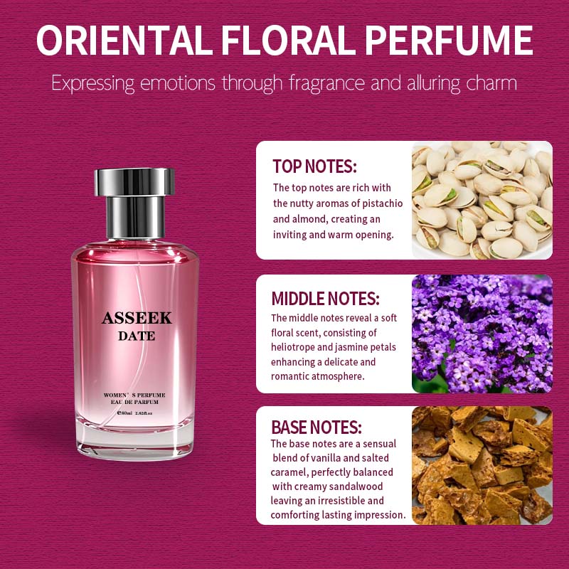 ASSEEK Fragrance Collection  Oceanic Scent  Woody Amber Fragrance  Long-Lasting Floral Notes  Infused with Sicilian Citrus and Jasmine Essential Oil  The Perfect Choice for Dates, Daily Life and Parties
