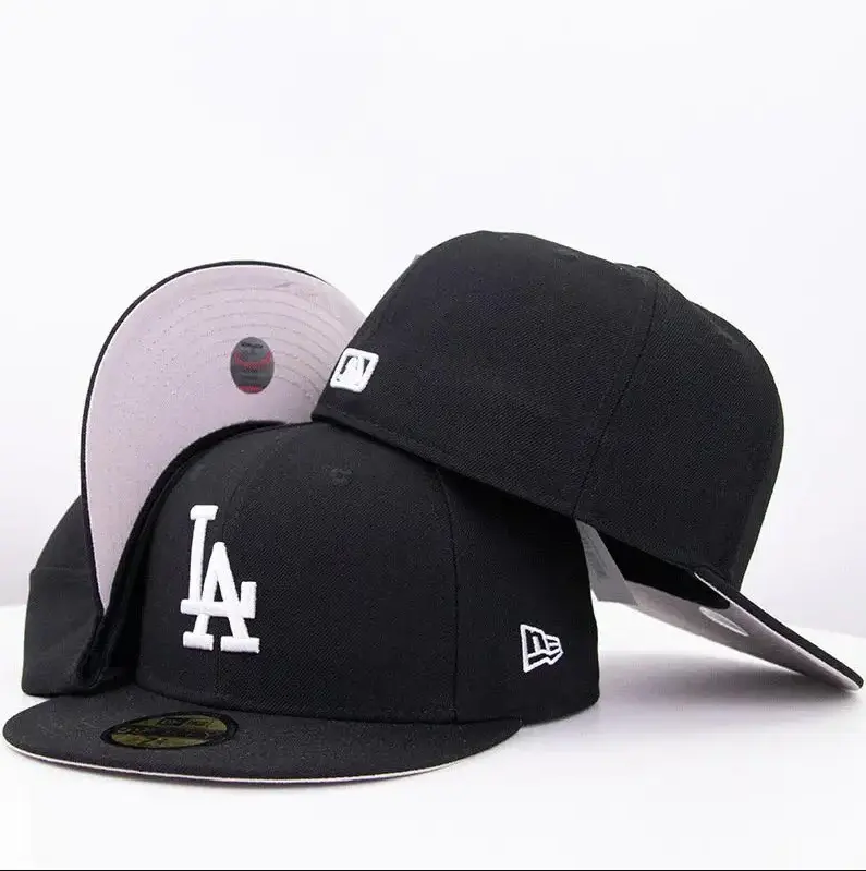 New Era Style LA Baseball Hat – Los Angeles Inspired Snapback Fitted Cap, Flat Brim High Crown Streetwear Fashion, Premium Embroidered LA Logo, Adjustable Unisex Urban Hip Hop Look
