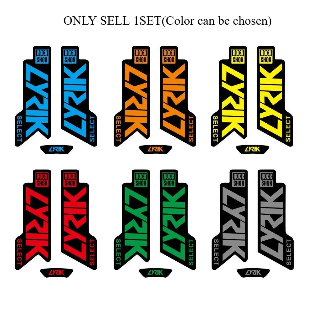 1SET Professional Eye-Catching Mountain Bike Modification Logo Decor Sticker Stick on items or mountain bike professional cultural item-themed peripherals, this themed decor fills the mountain bike professional modification atmosphere