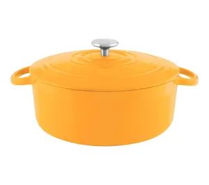 Chantal 7 qt. Round Cast Iron Dutch Oven