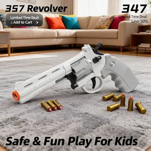 TikTok Viral Shooting Toy - Shell Ejecting Toy| Outdoor Backyard Battle Toy| Kill Boredom| Top-Rated Birthday & Holiday Gift| Kids Interactive Shooting Game