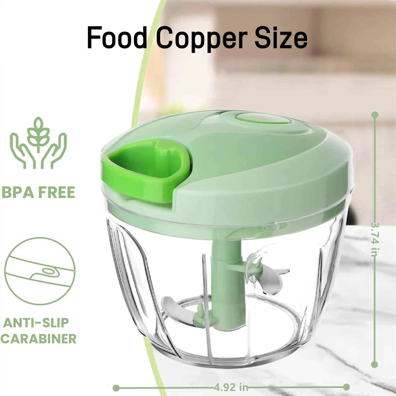QDGMXIV Vegetable Chopper Manual Food Processor 12-In-1 Multifunctional Kitchen Gadgets with Veggie Chopper Cutter Feature veggie shredder onion chopper veggie  chopper