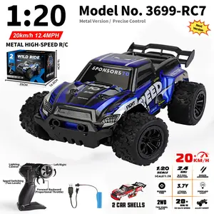 1:20 2.4Ghz Four-Wheel Drive Off-Road RC Drift Car – Multifunctional All-Terrain Vehicle, Shockproof and Drop-Resistant Material, with Grippy Tires and Quick Steering – Ideal Outdoor Toy