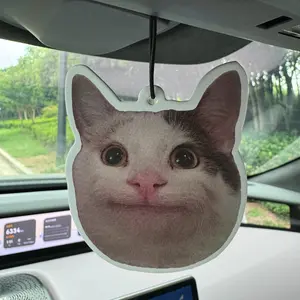 Hilton Hotel Scented Car Air Freshener, Hanging Car Diffuser, Long-Lasting Aromatherapy Fragrance Paper Pendant, Stress Relief, Perfect Gift for Friends & Family