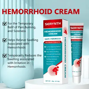 Hemorrhoid and Anal Fissure Ointment, Hemorrhoid Treatment, Fast Relief from Swelling, Pain, Itching, Burning (20g) massage crema Body Cream discomfort