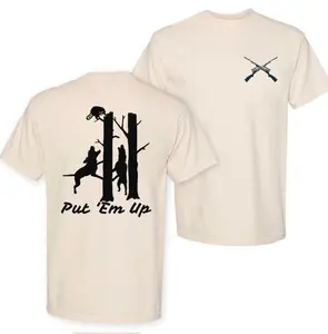 Put 'Em Up hunting Shirt, pullover unisex hunting hunters dogs hounds T-shirt