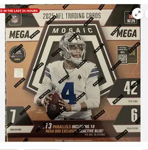 2025 Panini Mosaic Football Mega Box