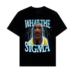 What The Sigma" Graphic T-Shirt | Bold Funny Meme Tee | Lightning Print Streetwear | Unisex Oversized Casual Shirt | Soft & Comfortable Cotton | Perfect for Daily Wear, Parties, or Gifts | Viral Aesthetic Trendy Tee summer top menswear hem