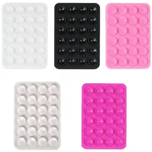 5PCS Suction Phone Case Mount with Strong Grip Holder for Cellphone Sticky Grip Ideal for Selfies and Videos Available in Multiple Colors