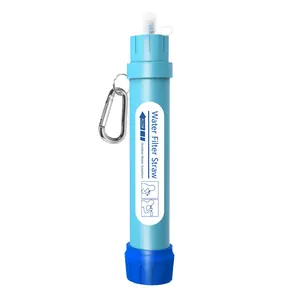 2026 Hot Selling Outdoor Emergency Water Filter, Portable Direct Drinking Water Straw, Camping and Survival Outdoor Water Filter