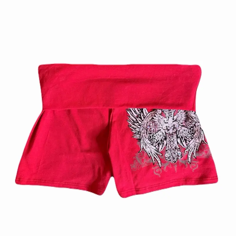 Heaven’s curse foldover mini shorts
