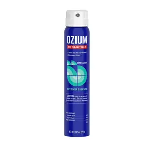 OZIUM Outdoor Essence Stand Alone Spray Automotive Air Freshener, 1 Pack, 3.5 oz Can