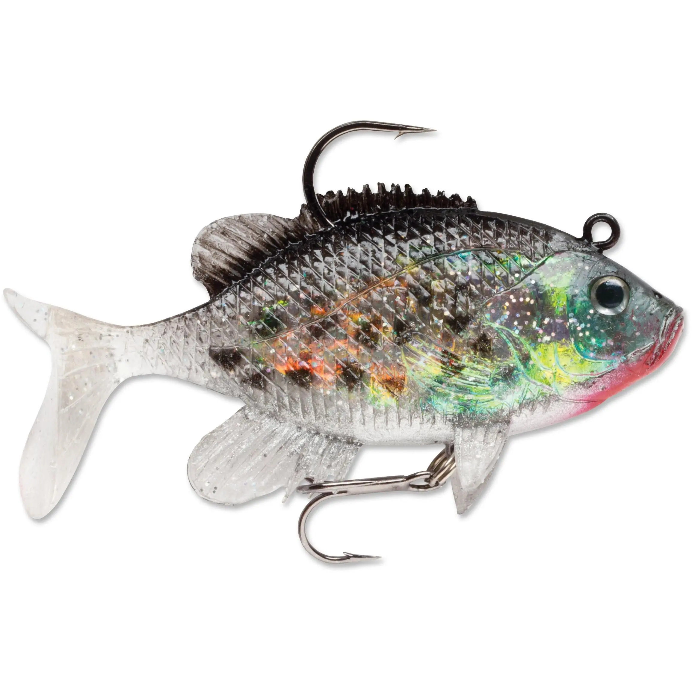 Storm WildEye Live Crappie Soft Swimbait, 2-3 Inch, 3D Holographic WildEye®, 3-Pack - Creates Incredibly Life-Like Swimming Action, Draws Strikes, Fools Muskie, 2 And 3 Inch