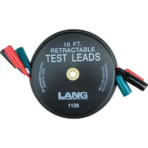 3 Leads x 10 ft. Retractable Test Leads