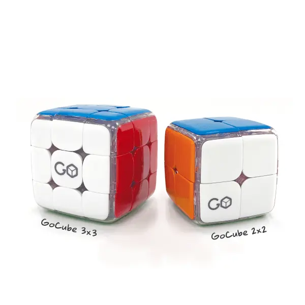GoCube Bundle Pack – Smart Bluetooth 2×2 & 3×3 Interactive Puzzle Cubes with Learning App