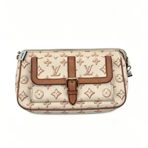 Pre-owned Louis Vuitton LV Sand Dune Vintage Camel Maximulti Bag 25*4.5*14cm th260501169