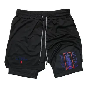 [Father's Day Gift] Michelob Ultra Commercial Golf Breathable Summer Shorts for Men Built-In Compression Layer