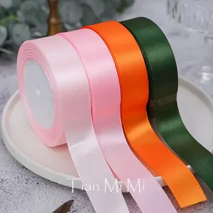 High-Quality Satin Ribbon Roll, 4cm X 22m, Wedding Arch Decoration, Invitation Bundling, Party Balloon Bouquet, Home Bottle Decor, Creative Gift Packaging