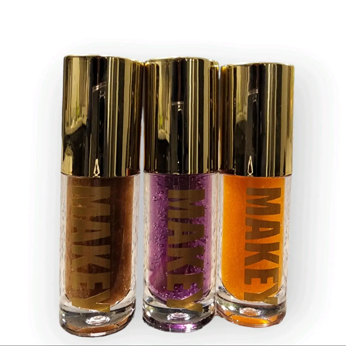 AZ Sunset Trio Lipgloss 3 Flavors,  Berry Coconut Cream and Orange Pineapple
