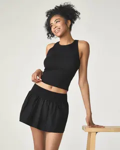 Ribbed Racerback Tank