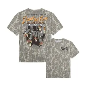 Pull Time Dump The Box Camo T-Shirt – Rabbit Hunting Mossy Oak Bottomland Tee for Outdoor Fans, Real Tree Style Gift for Men