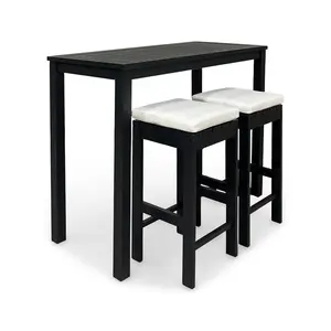 Newport Outdoor Bar Dining Set (3pc)