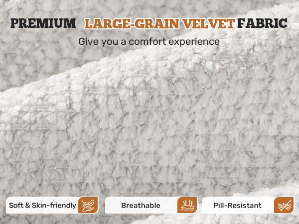 75" Cloud Loveseat Sofa in a Box, No Assembly Required Comfy Deep Seat Boneless Couch, Modern Small Couches for Living Room, Bedroom, Apartment