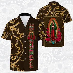 MADRE - Camisa Hawaiana Personalizada Todo Estampado - Regalo Para Devotos