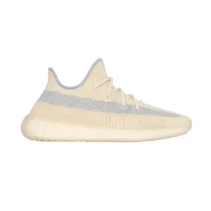 adidas Mens Yeezy Boost 350 V2 Lace Up Sneakers Shoes Casual - Beige