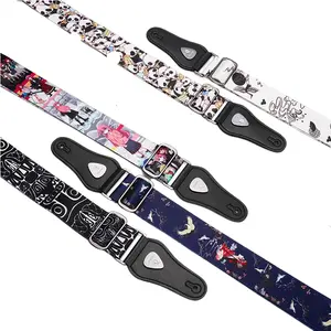 Guitar strap durable Adjustable length for acoustic electric guitar bass Guitar Accessories For men and women