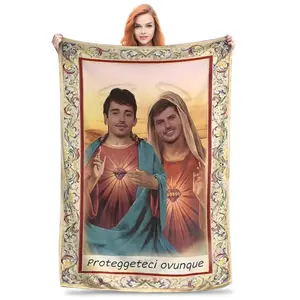 Max Verstappen Charles Leclerc Blankets Soft Warm Novelty Plush Bedding Throws for Cozy Home Decor  Student Dorms Flannel Bedspr