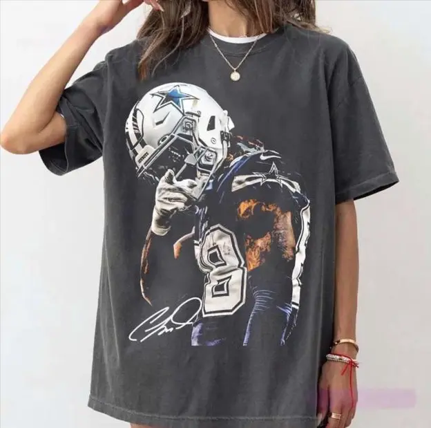 CEEDEE_LAMBB TEE, Football T-Shirt, Fan Cowboy Gift, Unisex Football Trendy Men Casual Heavy Cotton Tee, Birthday Ideas, Gift For Men Woman