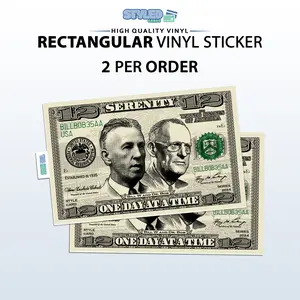 Dr.bob and bill rectangle vinyl sticker