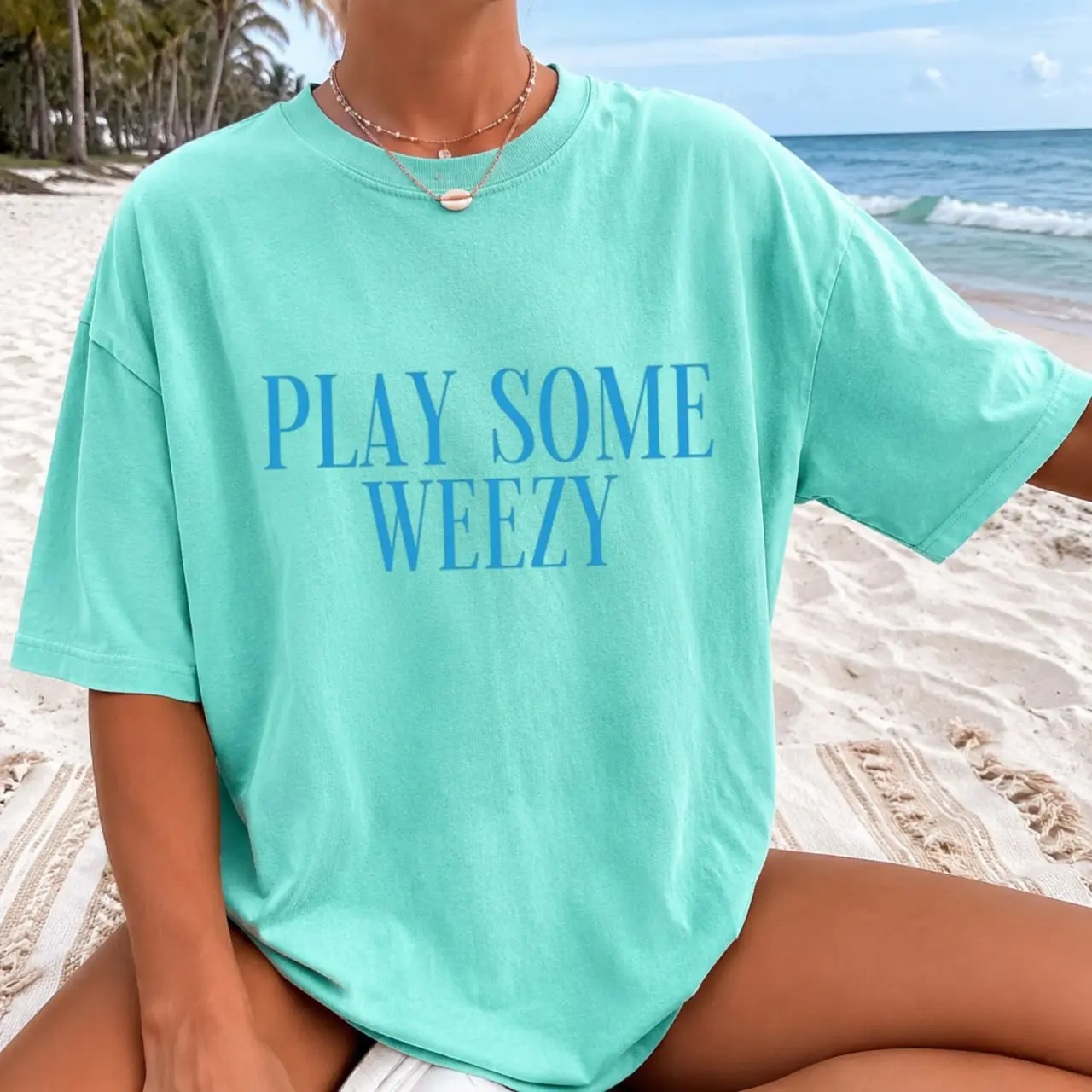 Comfort Colors Play Some Weezy Shirt, Funny Music Lover Shirt, Retro Vintage Shirt, Cotton Fabric